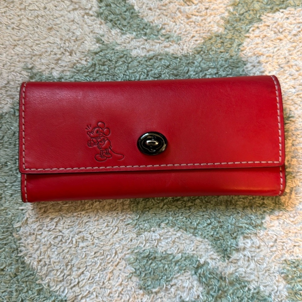 Coach disney wallet